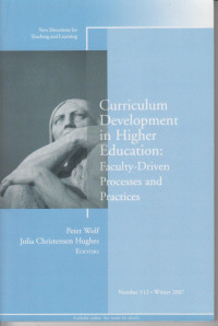 Image of Curriculum Development in Higher Education : Faculty - Driven Processes and Practices