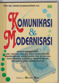 Image of Komunikasi dan modernisasi