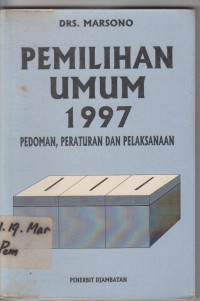 Image of Pemilihan umum 1997
