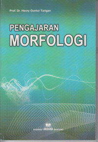 Image of Pengajaran Morfologi