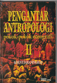 Image of Pengantar antropologi II