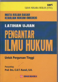 Image of pengantar ilmu hukum