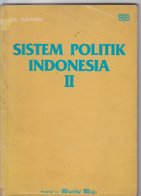 Image of Sistem politik indonesia II