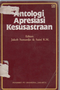 Image of antologi apresiasi kesusastraan