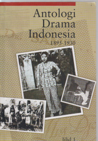 Image of antologi drama indonesia 1895-1930
