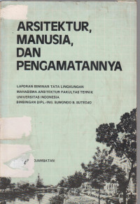 Image of arsitektur, manusia dan pengamatanya