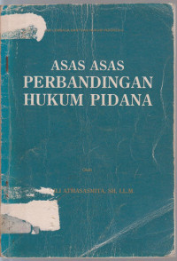Image of asas-asas perbandingan hukum pidana