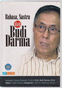 Image of bahasa sastra dan budi darma