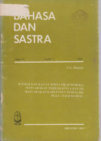 Image of bahasa dan sastra