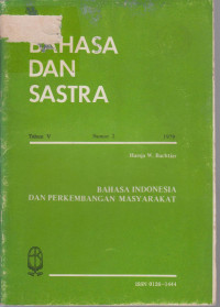 Image of bahasa dan sastra