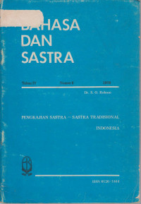 Image of bahasa dan sastra
