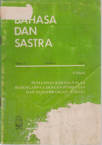 Image of bahasa sastra