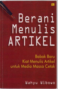 Image of berani menulis artikel