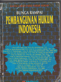 Image of bunga rampai perbandingan hukum indonesia
