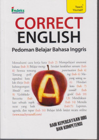 Image of correct english