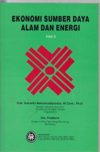 Image of ekonomi sumber daya alam dan energi