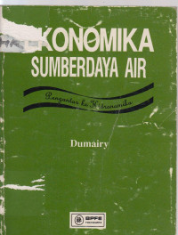Image of ekonomika sumberdaya air