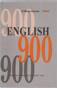 Image of english 900 book there