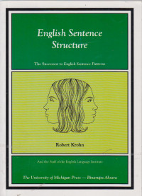 Image of english sentence structure