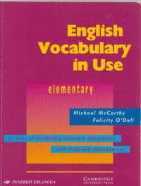 Image of english vocabulary in use