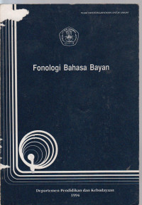 Image of fonologi bahasa bayan