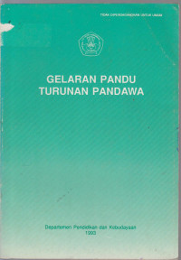 Image of gelaran pandu turunan pandawa