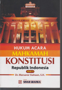Image of hukum acara mahkamah konstitusi republik indonesia