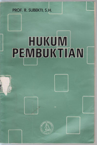 Image of hukum pembuktian