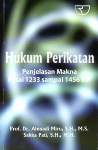 Image of Hukum Perikatan