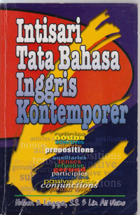 Image of intisari tata bahasa inggris kontemporer