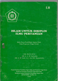 Image of islam untuk disiplin ilmu pertanian