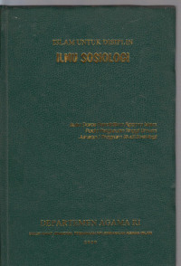 Image of islam untuk disiplin ilmu sosiologi