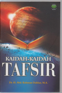 Image of kaidah-kaidah tafsir