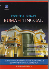 Image of konsep dan desain rumah tinggal