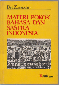 Image of materi pokok bahasa dan sastra indonesia