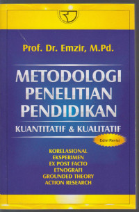 Image of metodologi penelitian pendidikan kuantitatif dan kualitatif