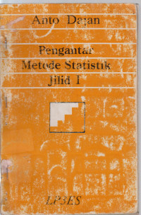 Image of pengantar metode statistik jilid 1