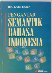 Image of pengantar semantik bahasa indonesia