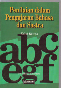 Image of penilaiyan dalam pengajaran bahasa dan sastra