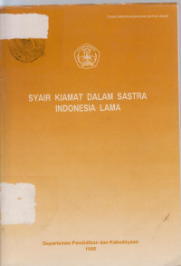 Image of syair kiamat dalam sastra indonesia lama