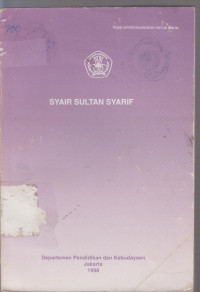 Image of syair sultan syarif