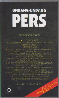 Image of undang-undang pers