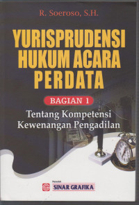 Image of yurisprudensi hukum acara perdata bagian 1